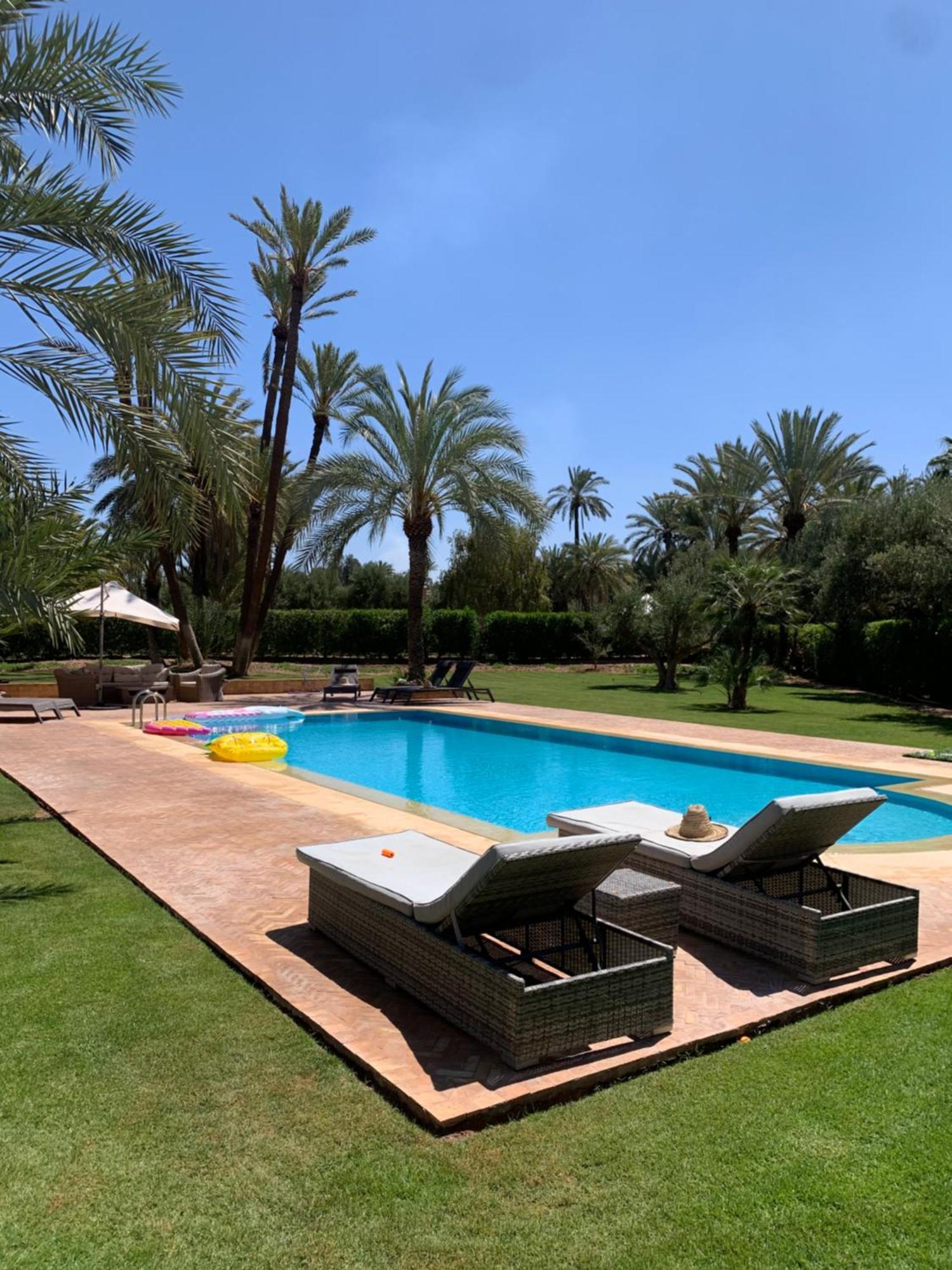 Villa Avec Piscine Privatisee A La Palmeraie Marrakesh Exteriör bild