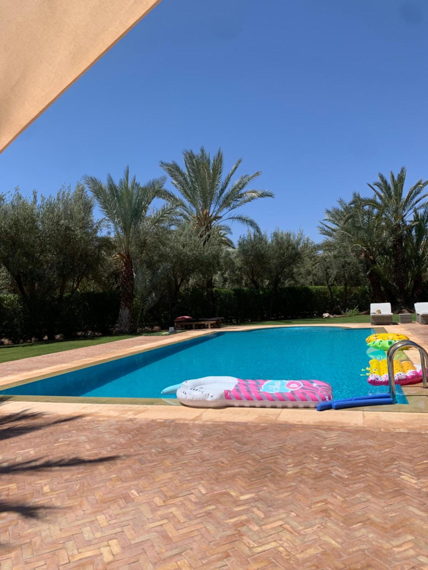 Villa Avec Piscine Privatisee A La Palmeraie Marrakesh Exteriör bild